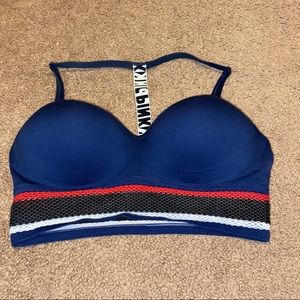Blue VS PINK bra
